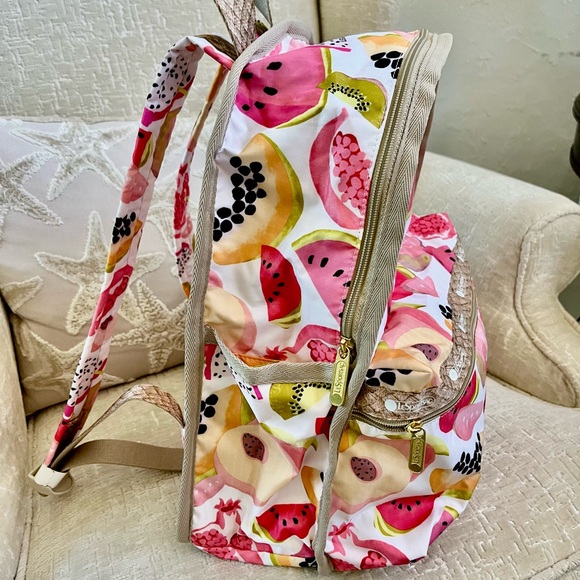 LESPORTSAC RARE Fruity Backpack NWOT - Picture 7 of 8